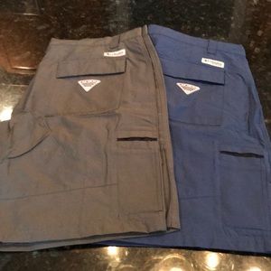 New -Men’s Columbia light/UV 15/ Shorts